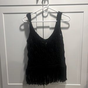 Zara crochet top